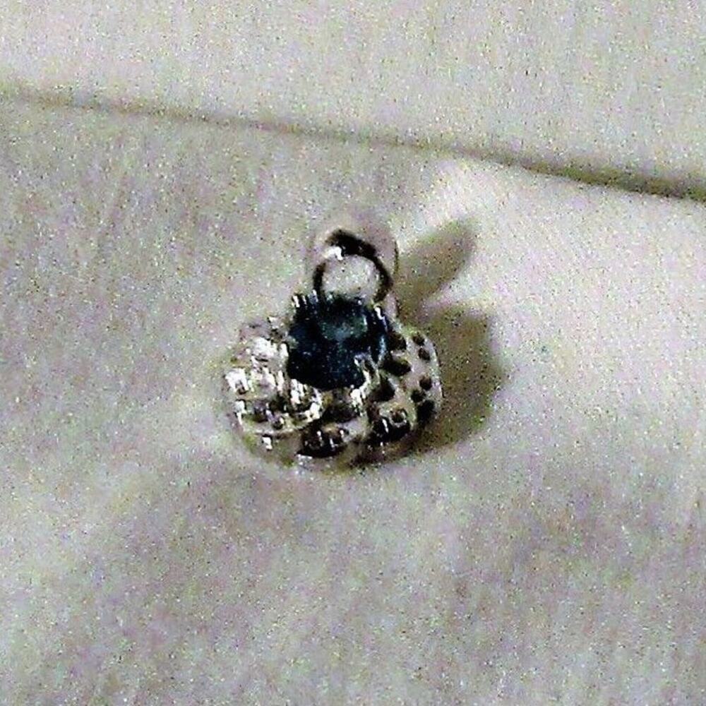 Designer ~ .5 TCW London Blue Topaz 925 Sterling Silver Drop Pendant